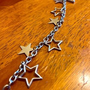 Sterling Silver Star Bracelet
